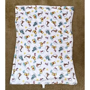 Disney Baby Winnie the Pooh Eeyore‎ Tigger Plush Blanket Soft Swaddle